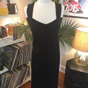 Classic Black Maxi Dress